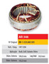 Imagen de ESTATOR 12V 100AMP VOLKSWAGEN POLO/BORA 1.9TD (104X142X34)